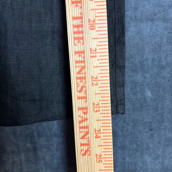 Eileen Fisher 100% Linen Black Button-up Tunic Sz XS - Picture 8 of 9